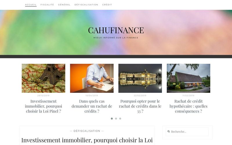 cahufinance - Mieux informé sur la finance